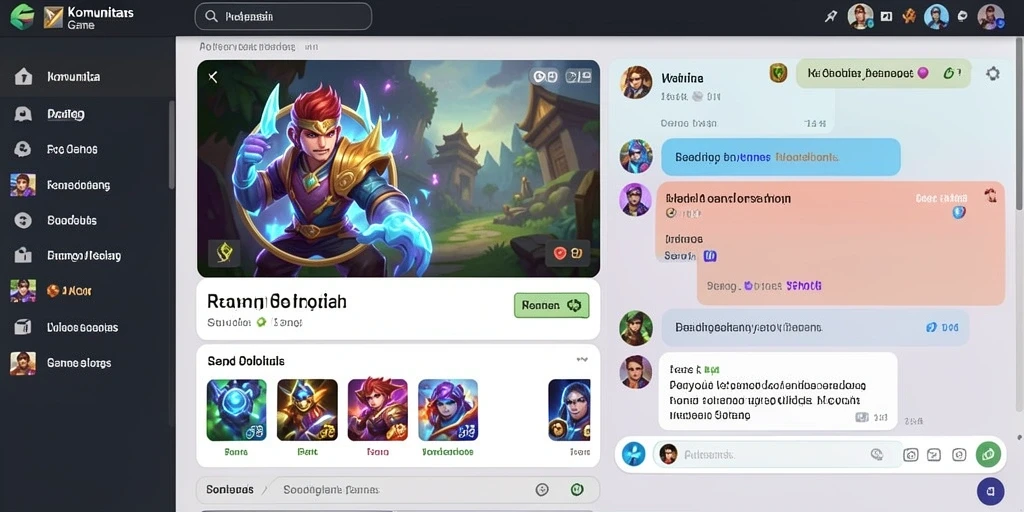 Layar utama aplikasi AFAF yang menampilkan karakter utama.
