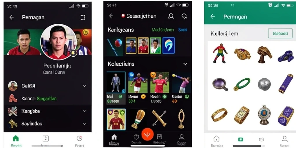 Tampilan antarmuka yang user-friendly dan intuitif.