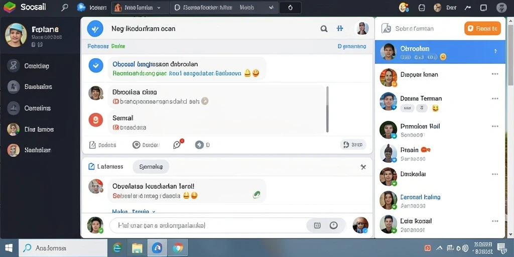 Tangkapan layar menampilkan karakter utama dalam aksi bertarung.