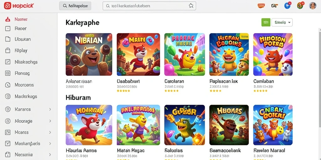 Tampilan antarmuka yang intuitif dan menarik.