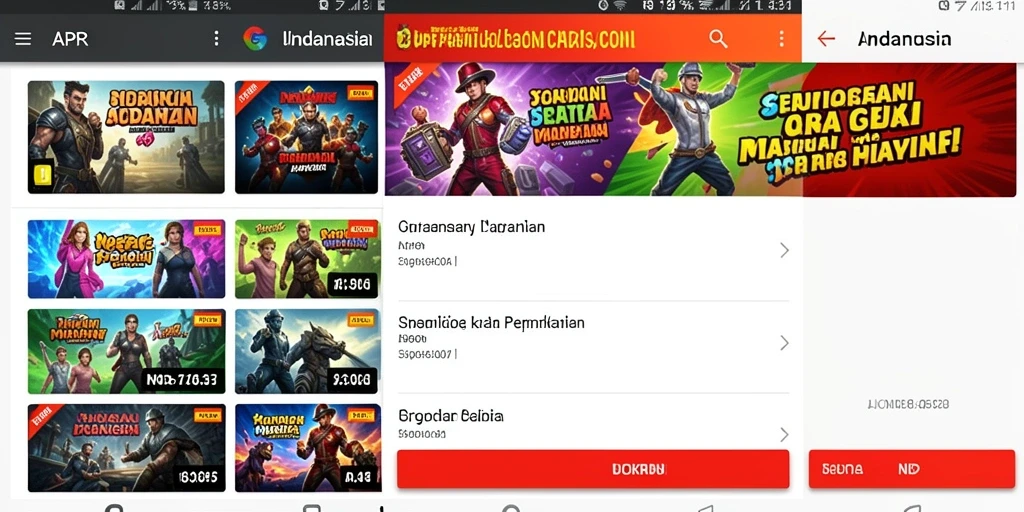 Tampilan antarmuka yang user-friendly.