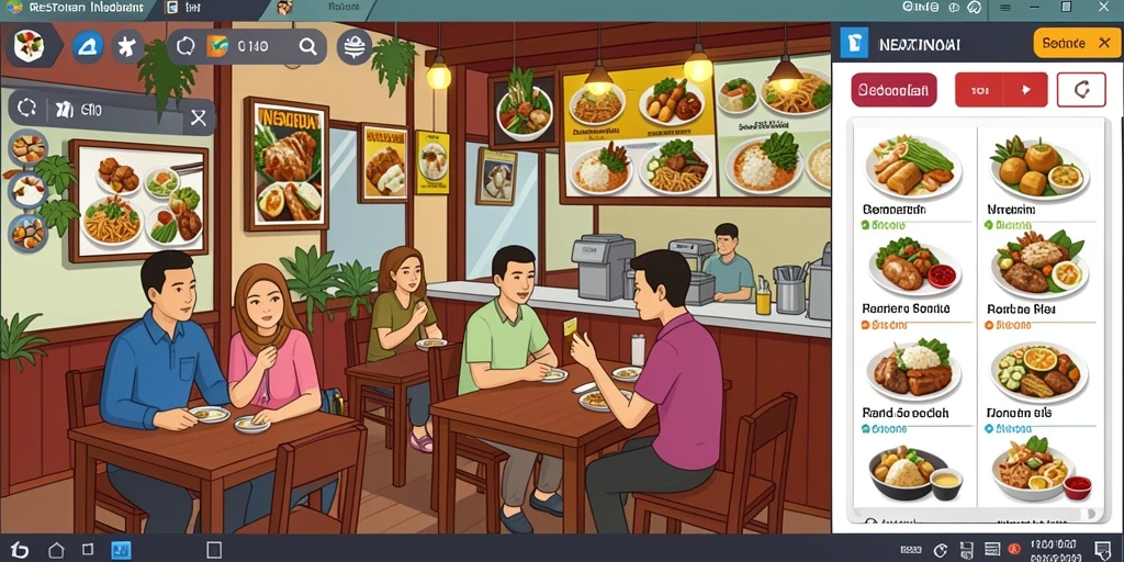 Screenshot menampilkan grafis menakjubkan dari level pertama.